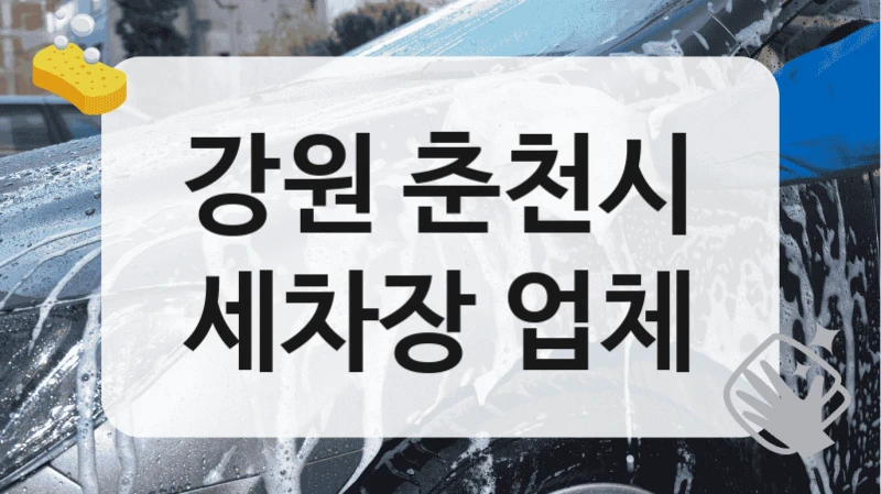 강원 춘천시
세차장 업체