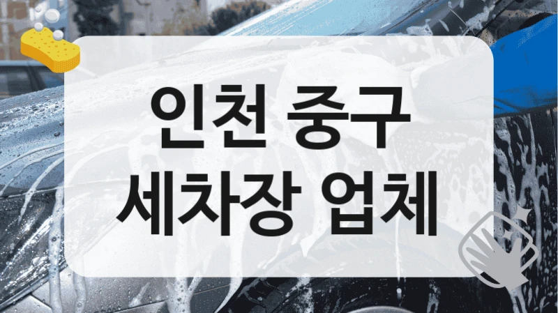 인천 중구
세차장 업체