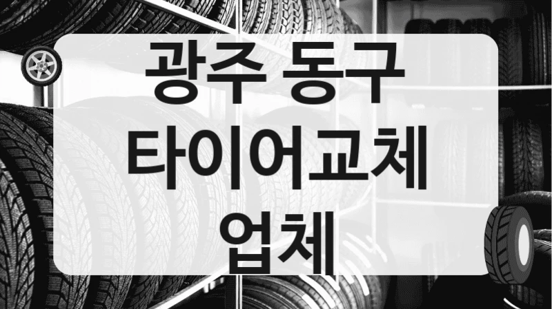 광주 동구
타이어교체 업체